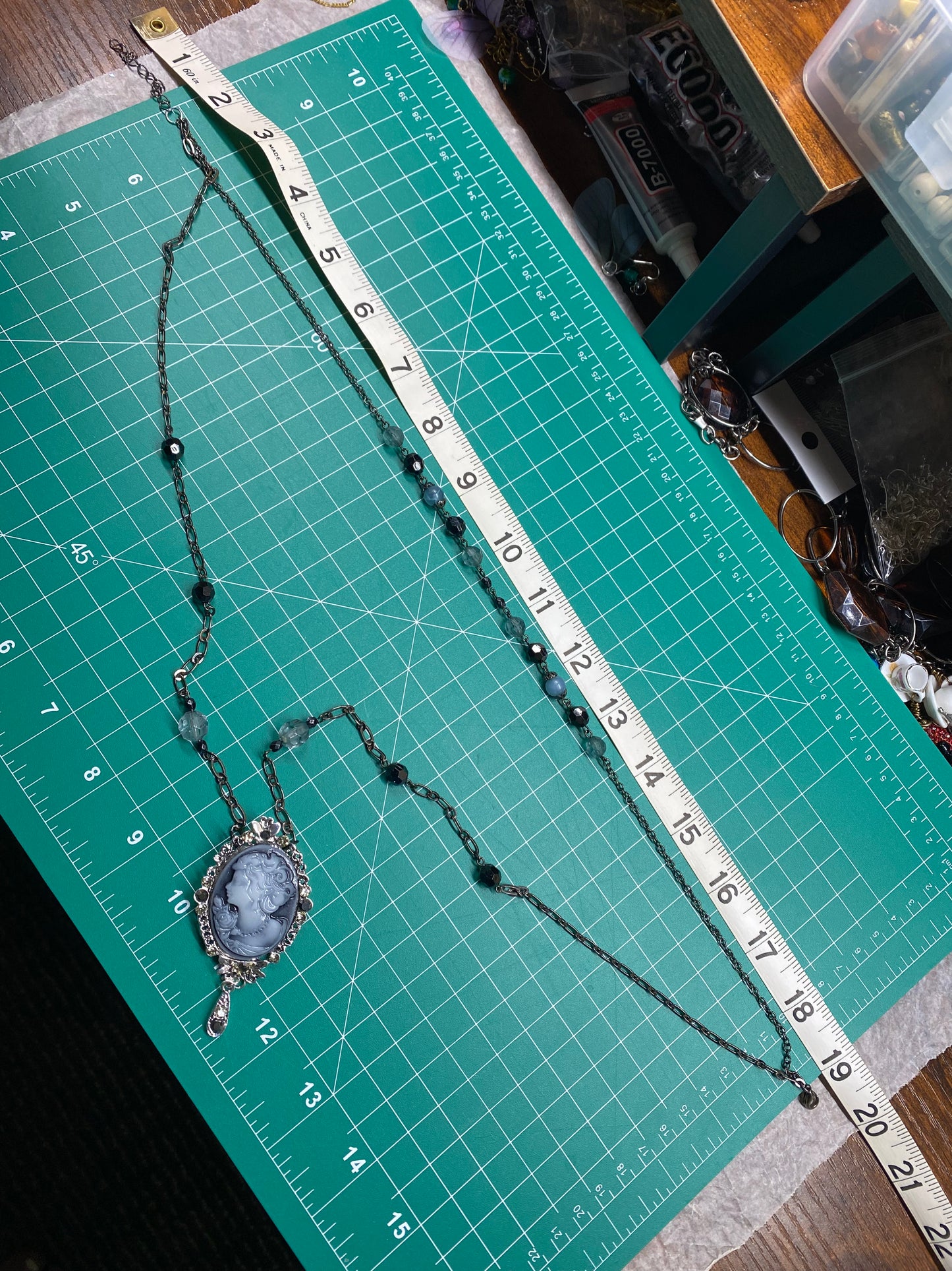 Handmade Cameo Necklace #2