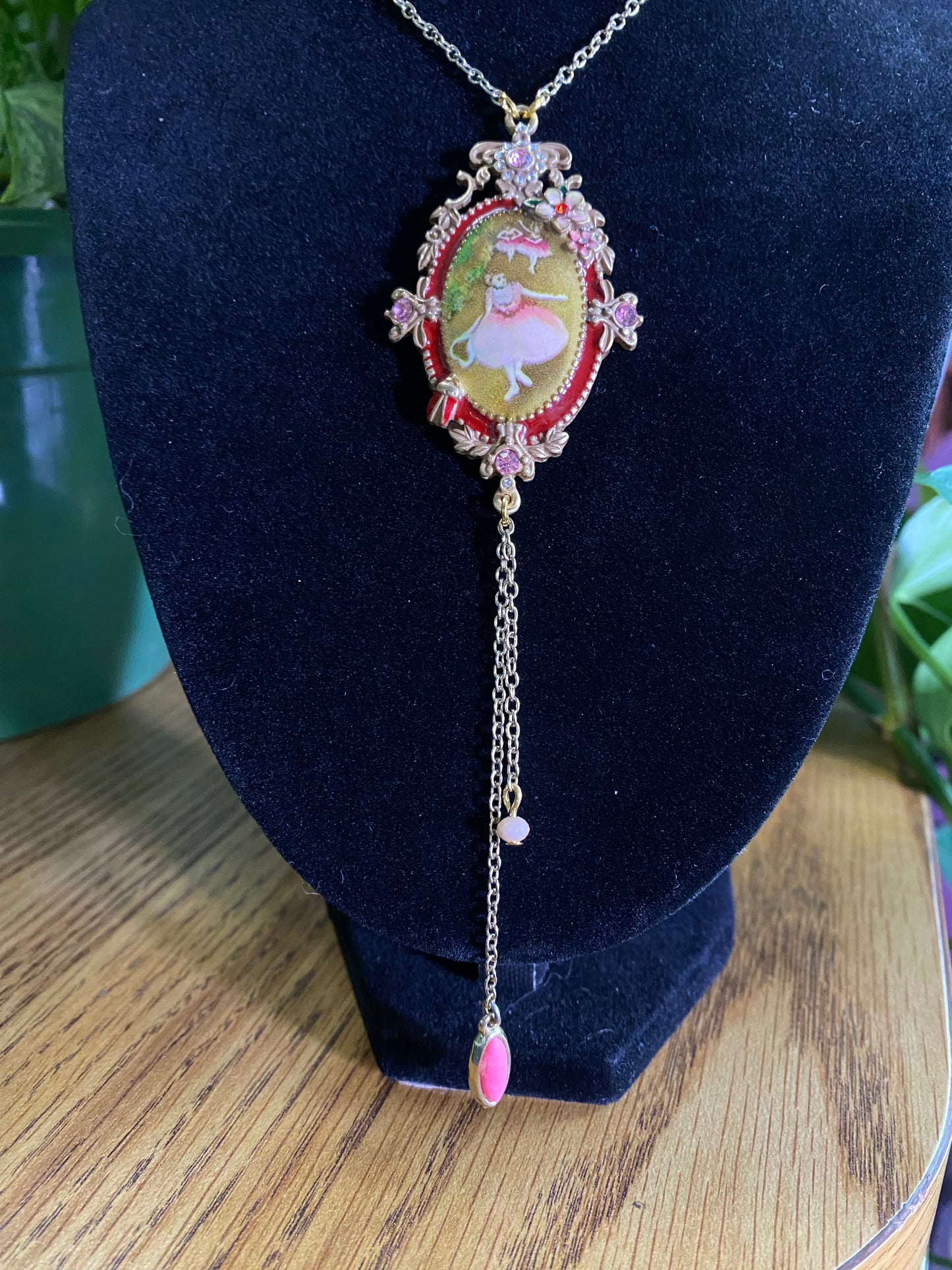 Handmade Cameo Necklace #4