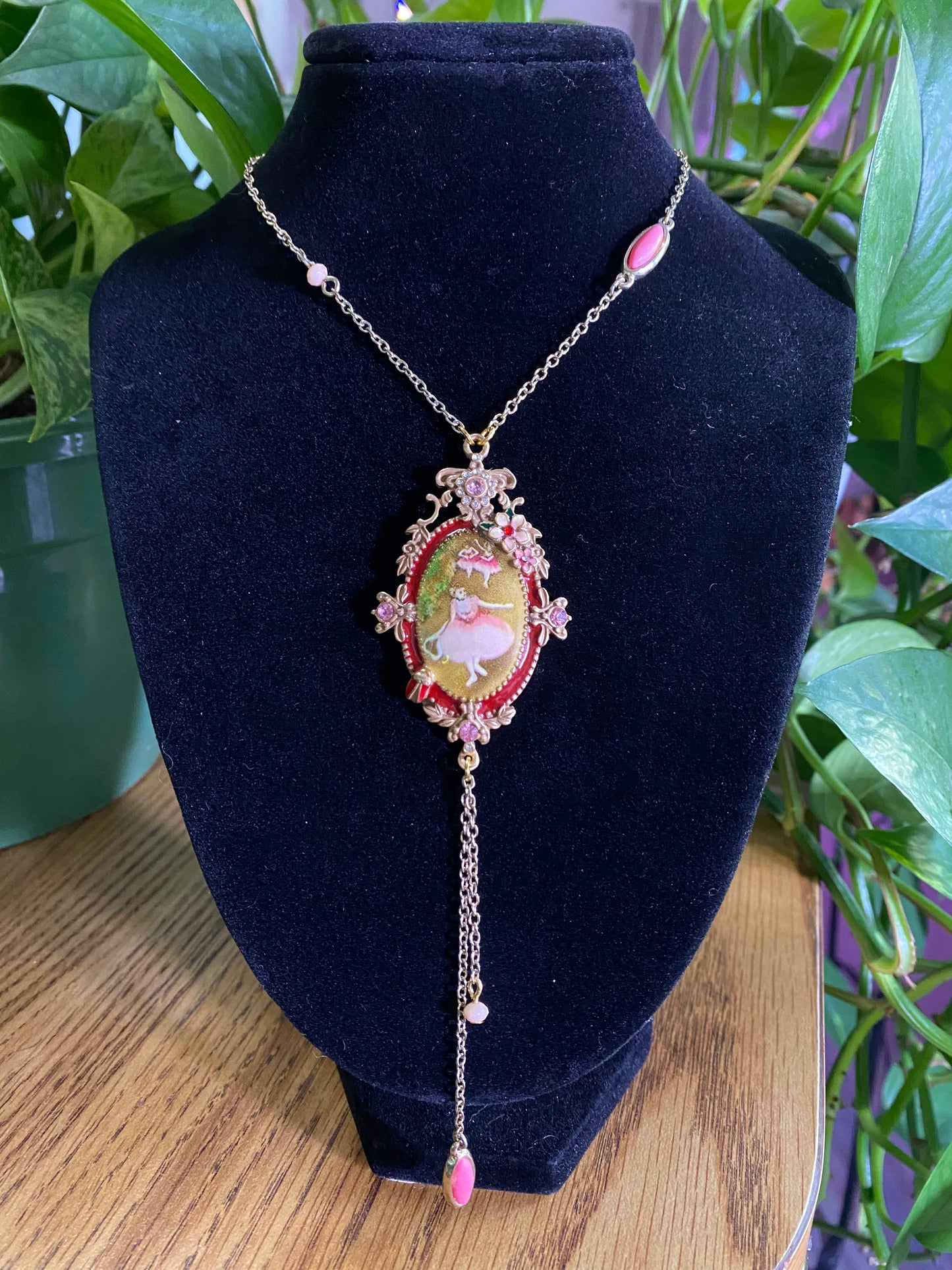 Handmade Cameo Necklace #4