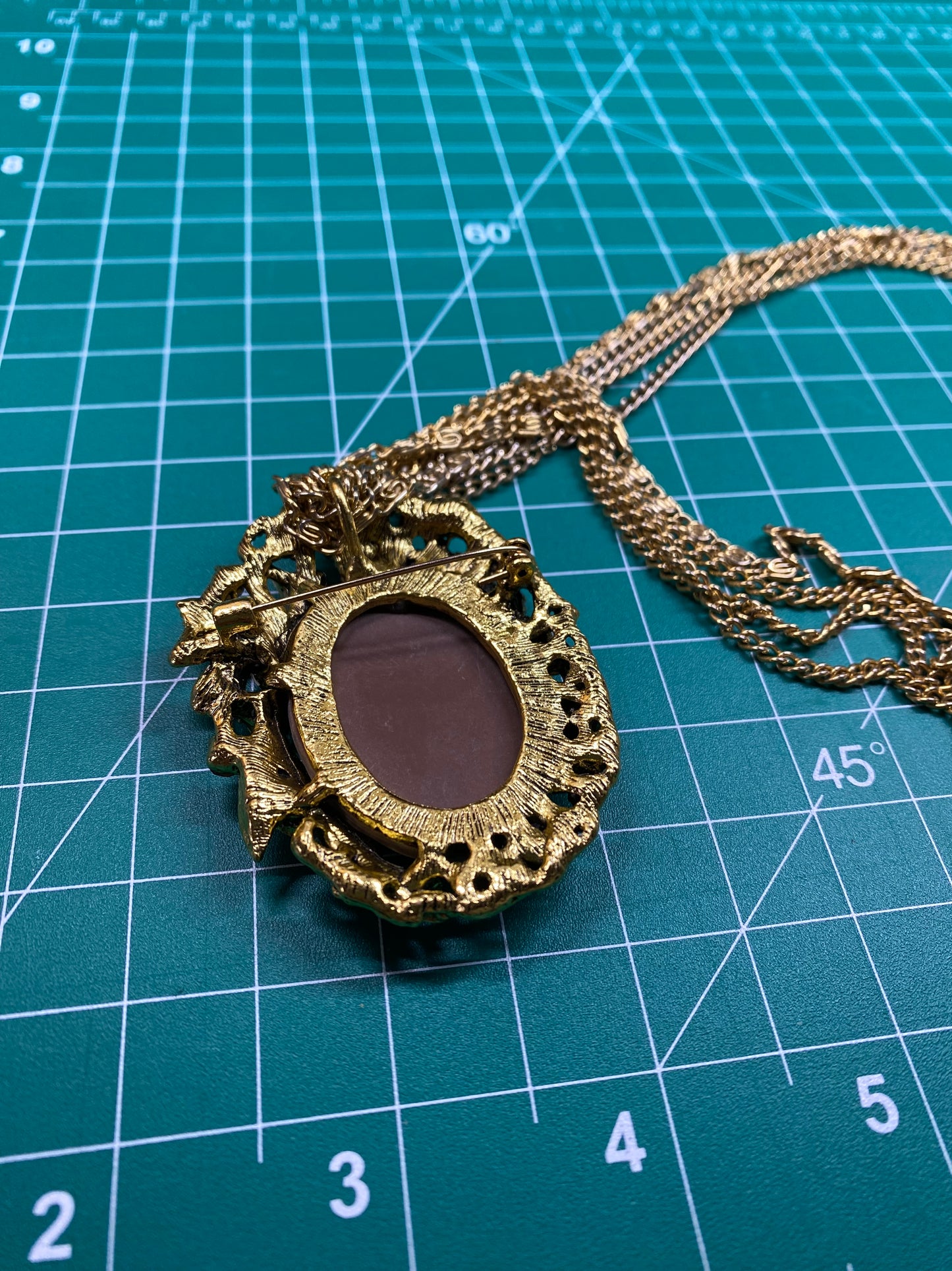 Handmade Cameo Necklace #3