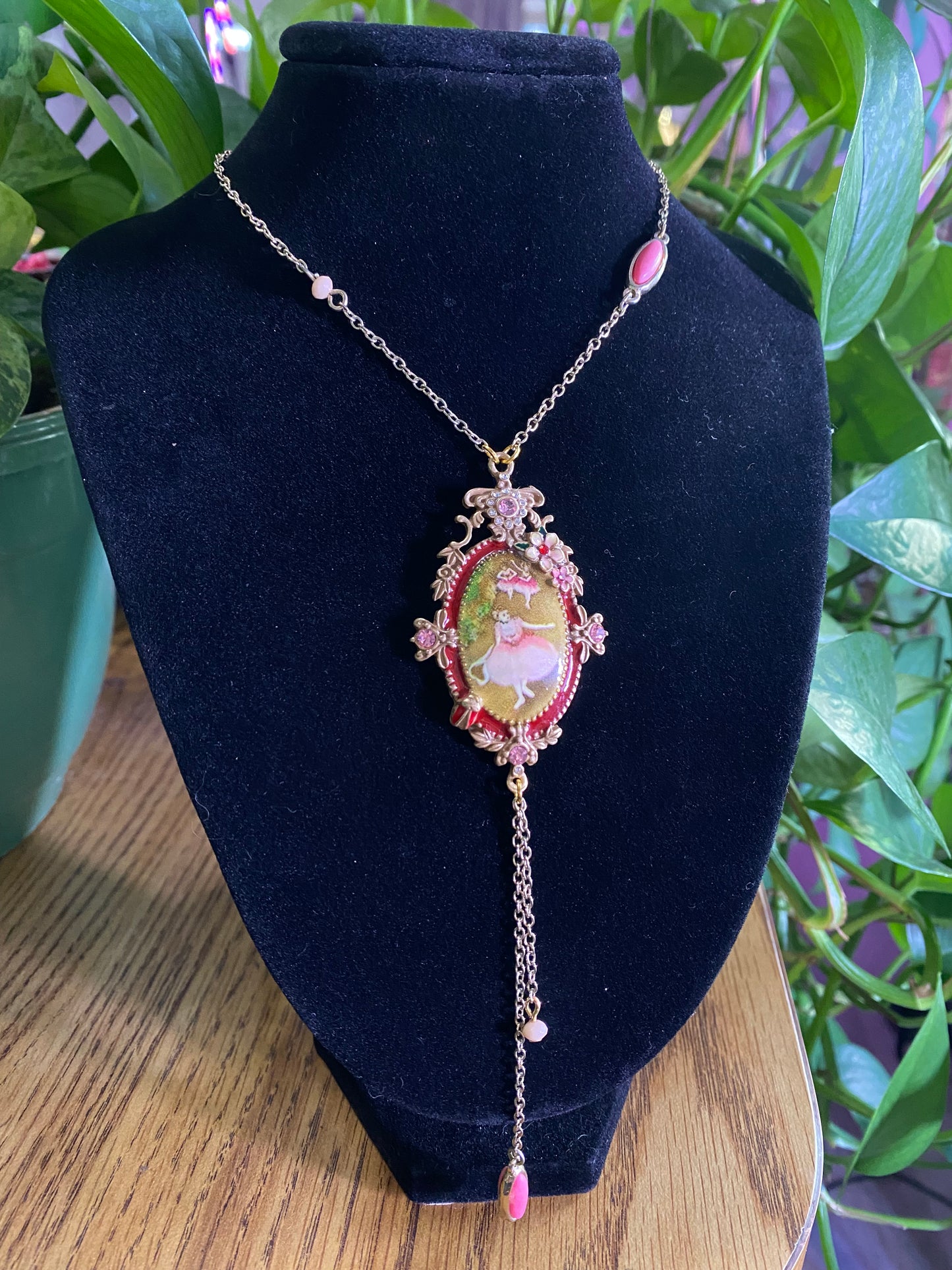 Handmade Cameo Necklace #4