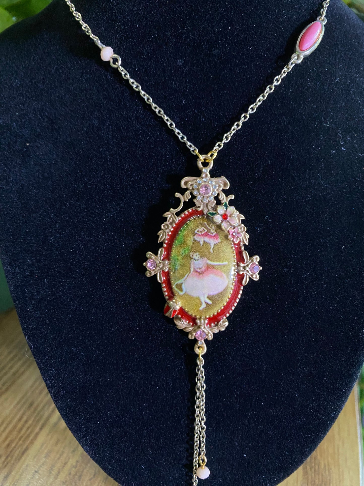 Handmade Cameo Necklace #4