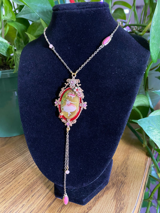 Handmade Cameo Necklace #4